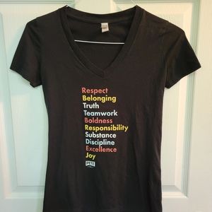 Pete Buttigieg 2020 Rules of the Road Black Vee T-shirt, Small